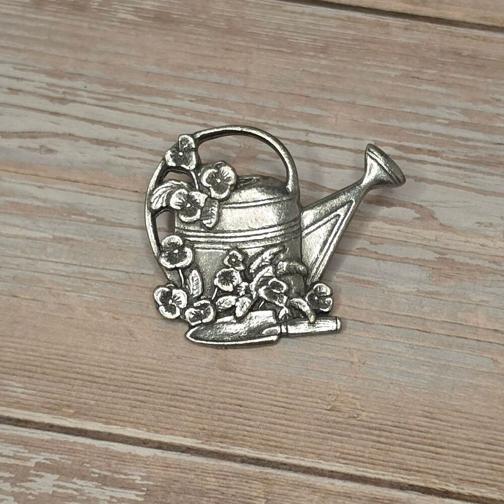 Birds & Bloom Brooch - Picture 1 of 5